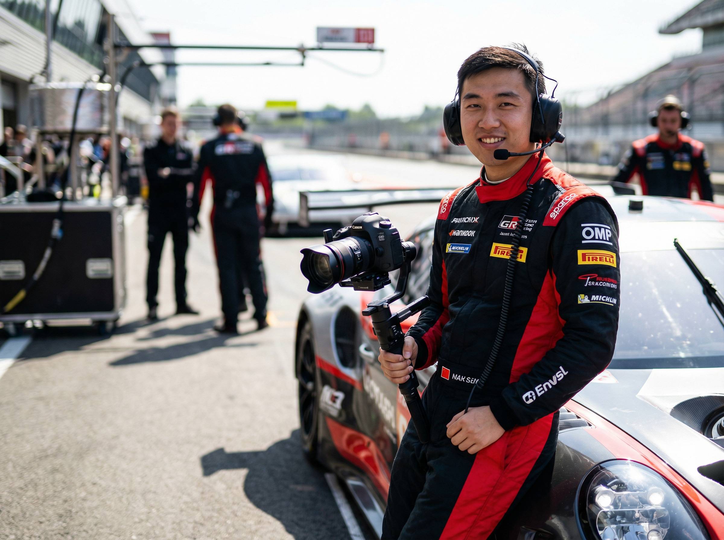 小欣奈赛车手顾问林赛道